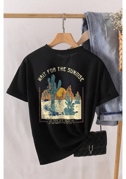 Only Trendwear Arizona Baskılı Oversize Tshirt