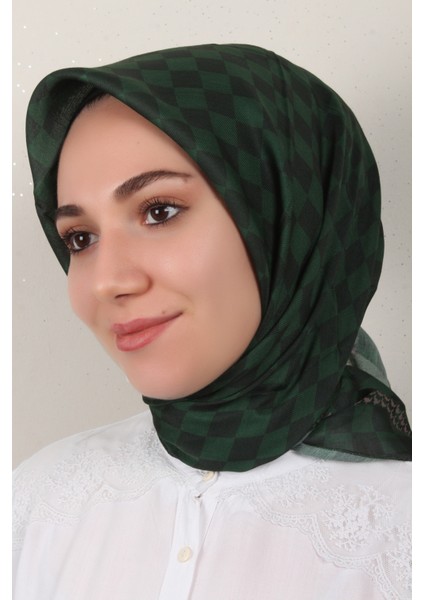 Nirvana Soft Eşarp 3343-6 Çam Yeşili