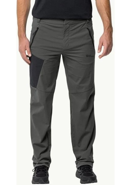 Jack Wolfskin Glastal Erkek Gri Outdoor Pantolon 1508221-6945