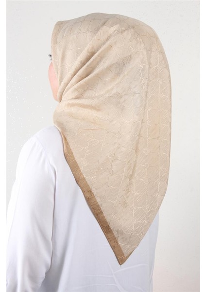 Ipeksi Monogram Eşarp 8086-22 Gold
