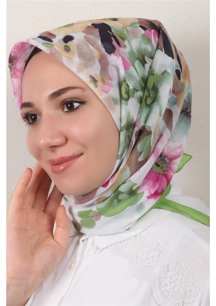 Coton & Silk Eşarp 3648-8