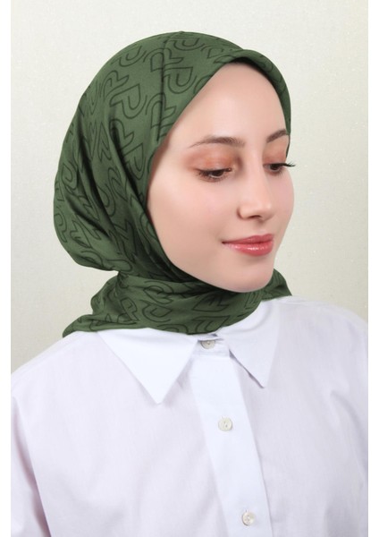Nirvana Soft Eşarp 8101-10 Haki