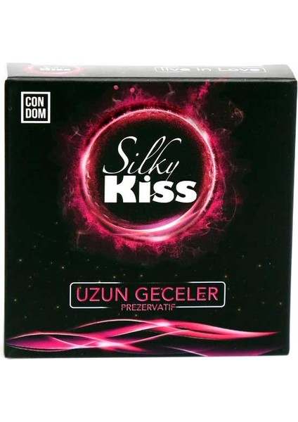Silky Kiss Uzun Geceler Prezervatif 4'lü
