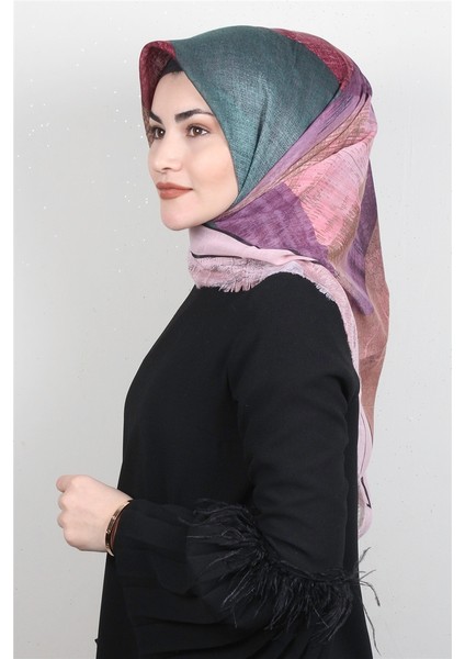 Pamuklu Trend Eşarp 9941-11 Pudra