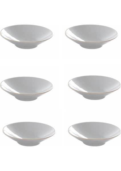 Altın Yaldız Çukur Tabak 20 Cm 6 Lı 04ap019525