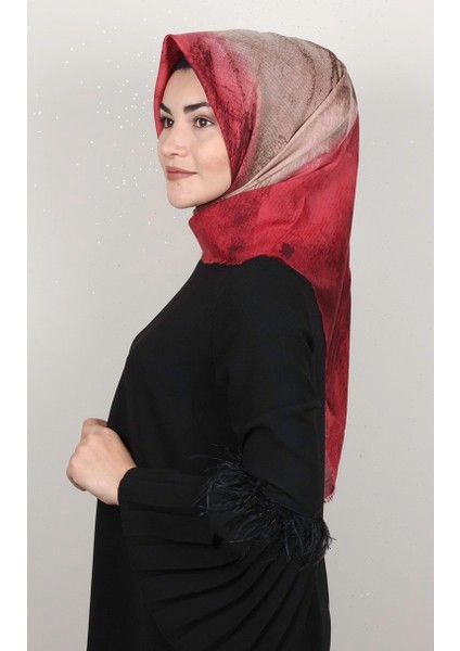 Coton Kare Eşarp 1695-3