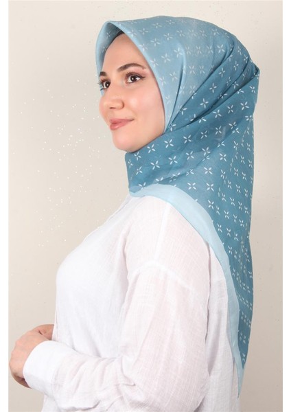 Coton & Silk Eşarp 3645-13 Turkuaz fiyatları