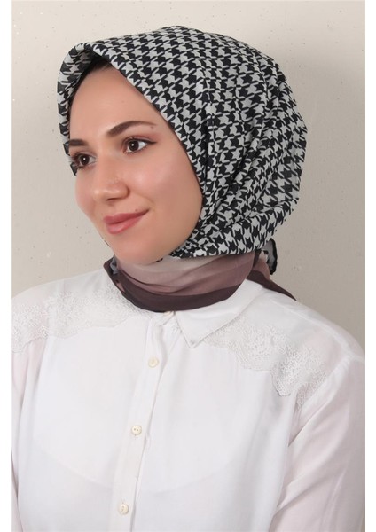 Pamuklu Soft Eşarp 3340-5 Mocha modelleri