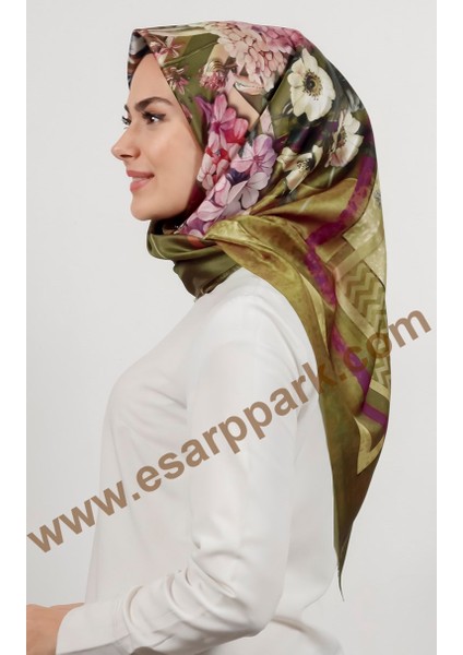 Piramit Tafta Dijital Eşarp 1938-4