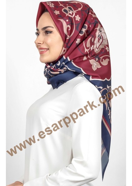 Piramit Tafta Dijital Eşarp 1939-4