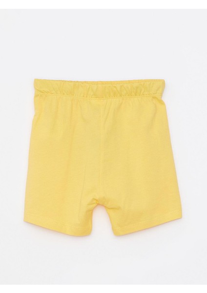 Baby Beli Lastikli Basic Erkek Bebek Şort
