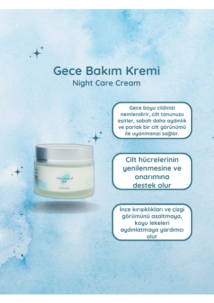 Yüz Gece Bakım Kremi modelleri