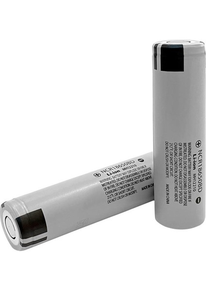 Panasonic-Sanyo NCR18650BD - 3200 Mah Li-Ion Pil -8A