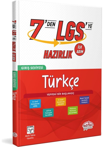 7'den LGS' Ye Türkçe Hazırlık Ilk Adım