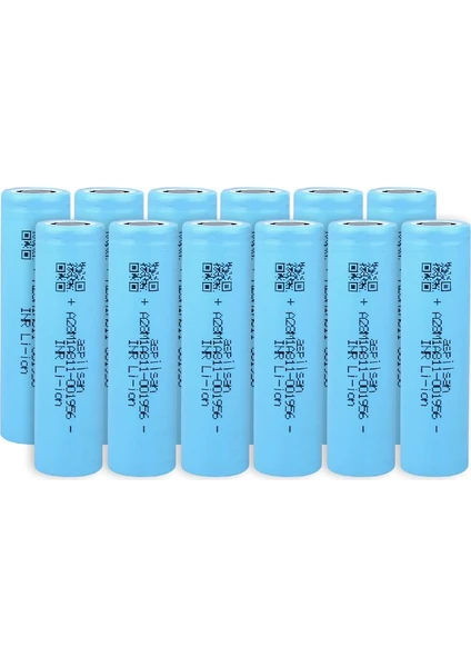 INR18650A28 - 3.7V 2800 Mah Li-Ion Şarjlı Pil - 25A 12 Li Paket