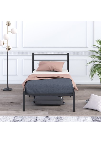 Basic Metal Karyola 100X200 cm Siyah fiyatları