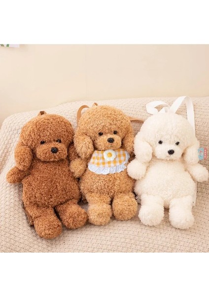 Teddy Dog Okul Çantası Kız Omuz Çantası Peluş Dolgu (Yurt Dışından) fiyatları