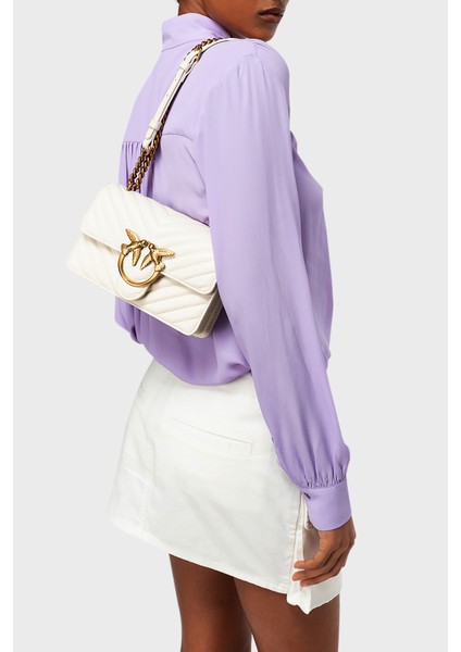 Ayarlanabilir Zincir Askılı Hakiki Deri Çanta Bayan Çanta 100074 A0GK Z14Q modelleri