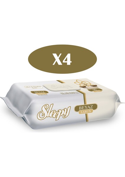 Islak Havlu Beyaz Sabun Kokulu (4 x 90) 360 Yaprak