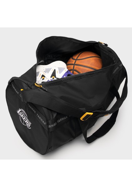 Nba Lakers Basketbol Spor Çantası - Siyah