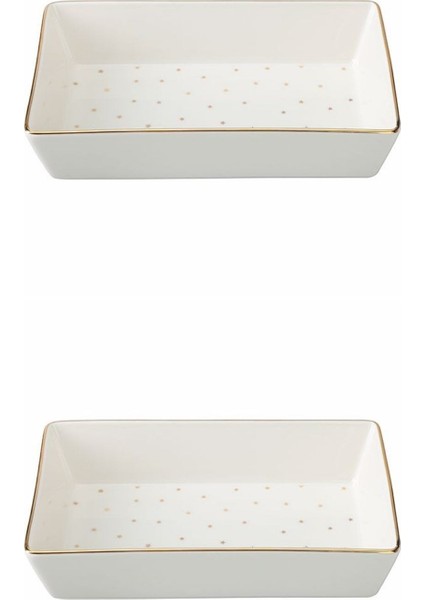 Forest Kahvaltı&Meze Tabağı 12 X 20 Cm 2 Li 04lfh000583