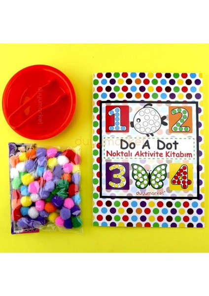 1+ Yaş Do A Dot Noktalı Aktivite Kitabım - Ponpon ve Maşa Kase fırsatları