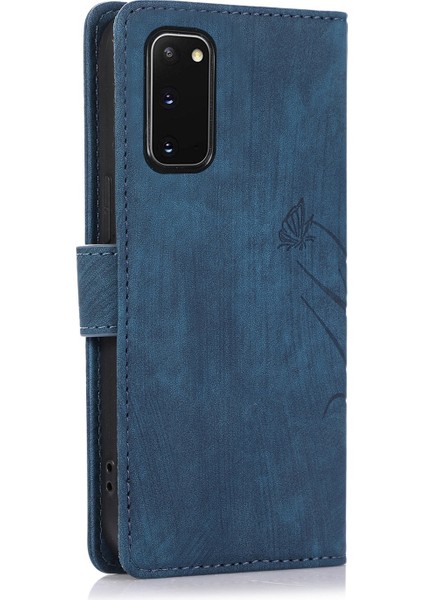 Samsung Galaxy S20 Için Orkide Pu Telefon Kılıfı (Yurt Dışından) fırsatları