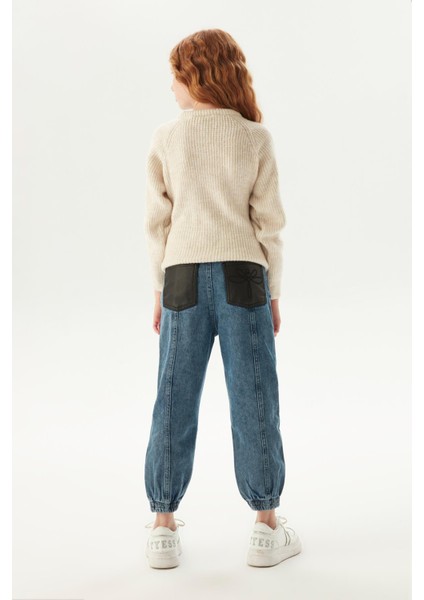 Kız Çocuk Denim Pantolon 23FW0TJ4221 fırsatları