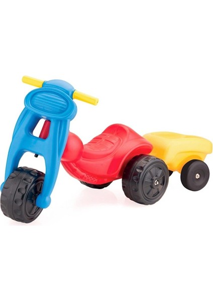 7043 3 Teker Römorklu Bingit Motor -Dolu