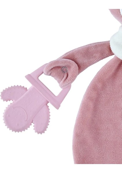0 - 1 Yaş Diş Kaşıyıcılı Uyku Arkadaşım Ayıcık Pembe 60 cm fiyatları