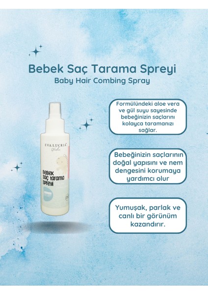 Bebek Saç Tarama Spreyi modelleri