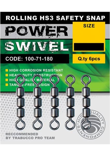 Hs3 Rolling Swivel Fırdöndü