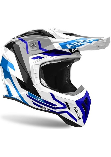 Avıator Ace 2 Ground Blue Gloss Kask