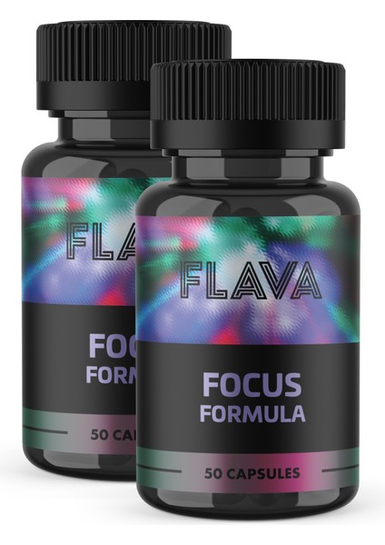 Focus Formula - 50 Kapsül x 2 Adet