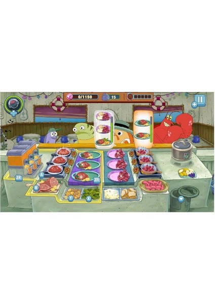 Spongebob: Krusty Cook-Off - Extra Krusty Edition modelleri
