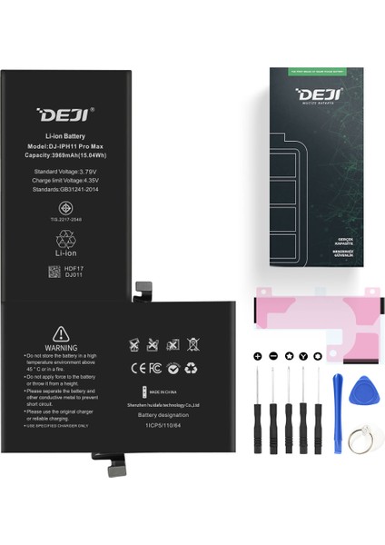 iPhone 11 PRO MAX Batarya Mucize Batarya Deji - Orijinal mAh Kapasite