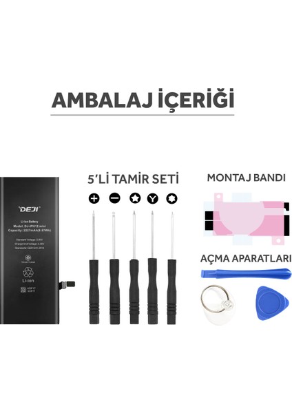 Iphone 12 Mini Batarya Mucize Batarya - Orijinal Mah Kapasite indirimleri