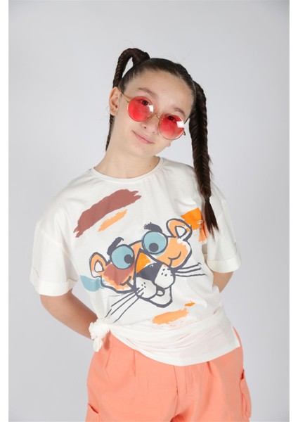 04 - 14 Yaş Kız Çocuk T-Shirt