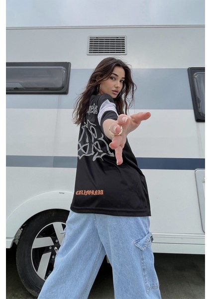 Oversize Los Angeles Forma T-Shirt fırsatları