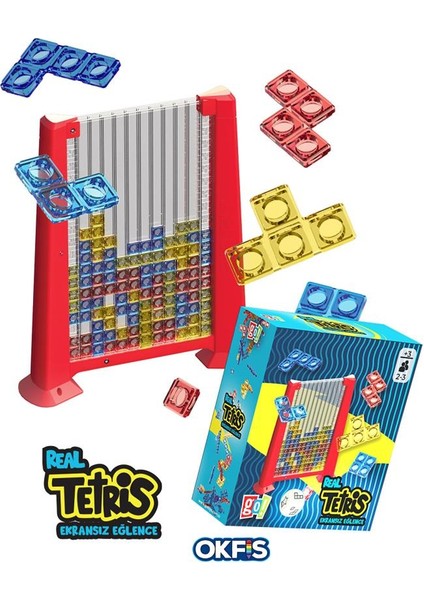 Tetris Ekransız Aktivite Oyuncağı Eğitici Oyuncak