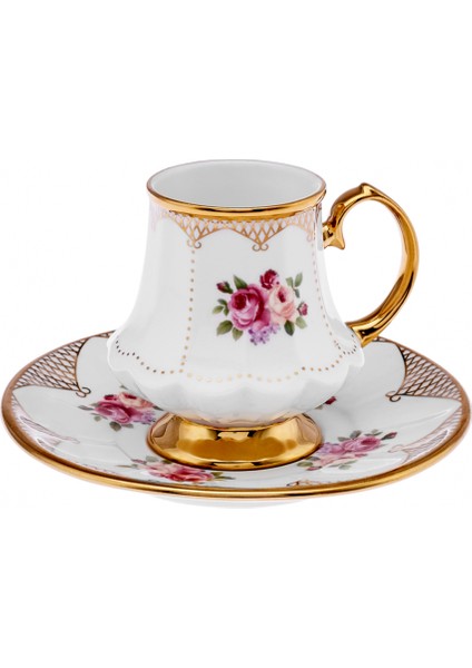 Nermin 2 Kişilik Kahve Fincan Takımı 85 ml