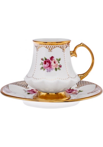 Nermin 2 Kişilik Kahve Fincan Takımı 85 ml