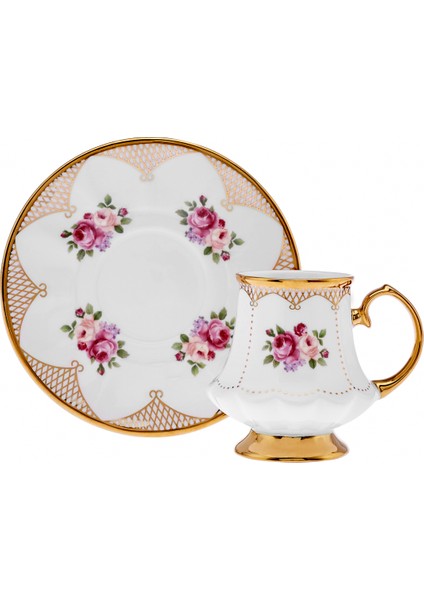 Nermin 2 Kişilik Kahve Fincan Takımı 85 ml