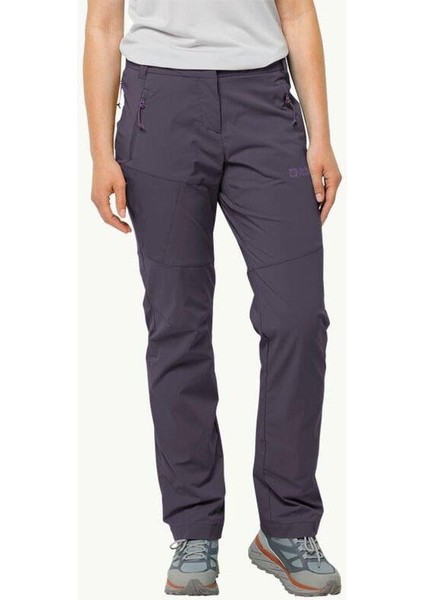 Jack Wolfskin Glastal Kadın Gri Outdoor Pantolon 1508161-2245