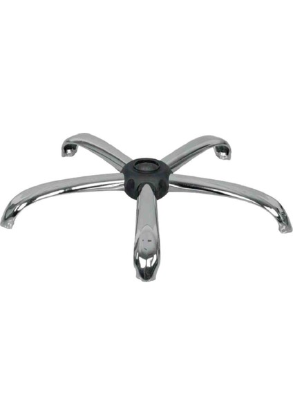 Kromajlı Metal Ayak +Çap 60 mm Teker+Amortisör+Tek Kol Mekanizma