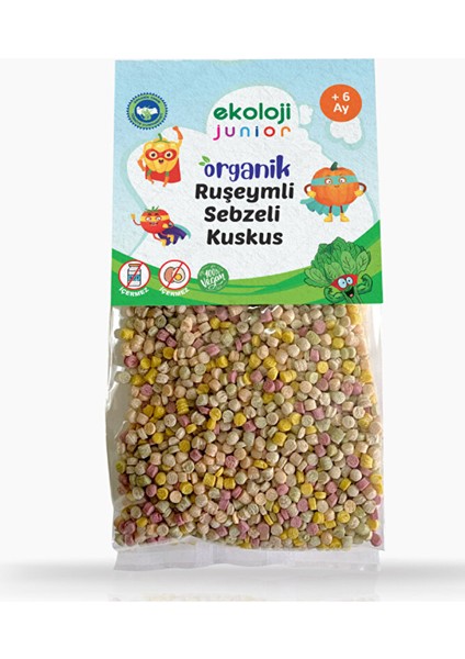 Organik Ruşeymli Sebzeli Kuskus 250 gr