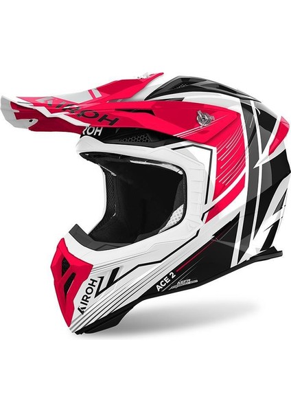 Avıator Ace 2 Engıne Red Gloss Kask