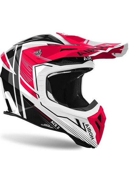 Avıator Ace 2 Engıne Red Gloss Kask