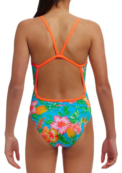 Ss Blue Hawaii Kız Çocuk Antrenman Mayo, Ince Askılı modelleri