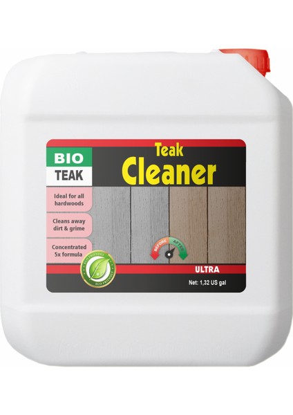 Bıo-Teak Cleaner / Ultra (5 Lt) Konsantre Teak Temizleyici